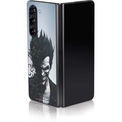 DC Comics Arkham Origins Joker Arkham Galaxy Z Fold5 5G Skin