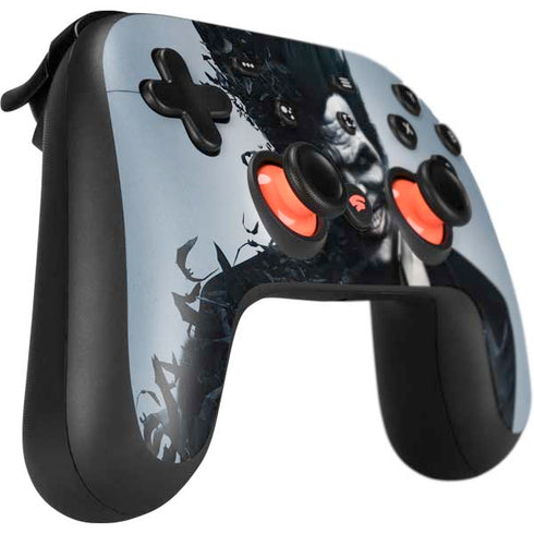 DC Comics Arkham Origins Joker Arkham Google Stadia Controller Skin
