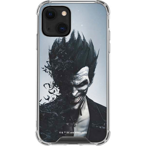 DC Comics Arkham Origins Joker Arkham iPhone 13 Mini Clear Case
