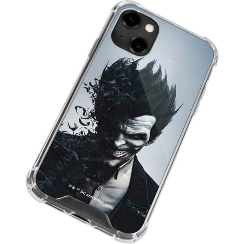 DC Comics Arkham Origins Joker Arkham iPhone 14 Clear Case