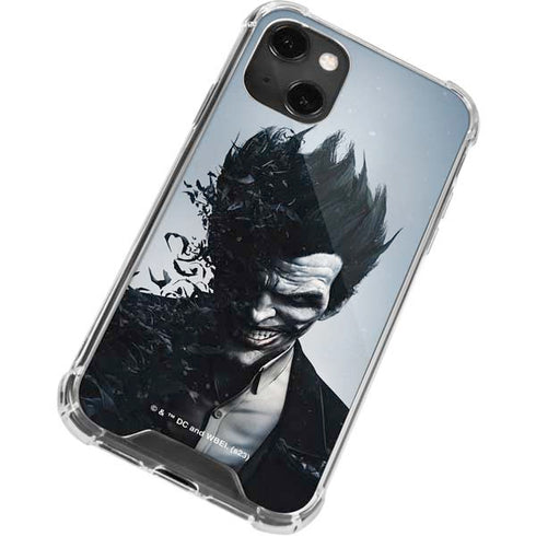DC Comics Arkham Origins Joker Arkham iPhone 14 Plus Clear Case