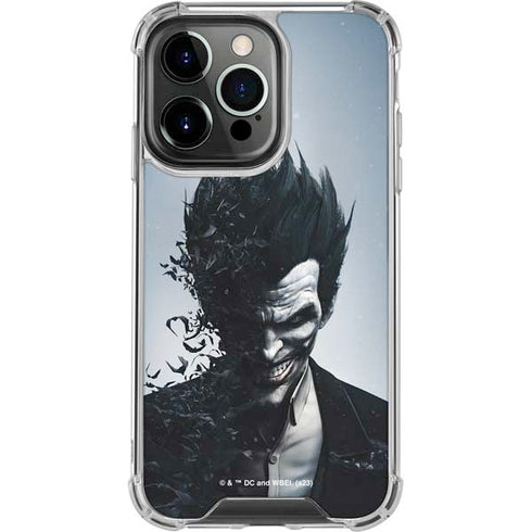 DC Comics Arkham Origins Joker Arkham iPhone 15 Pro Clear Case