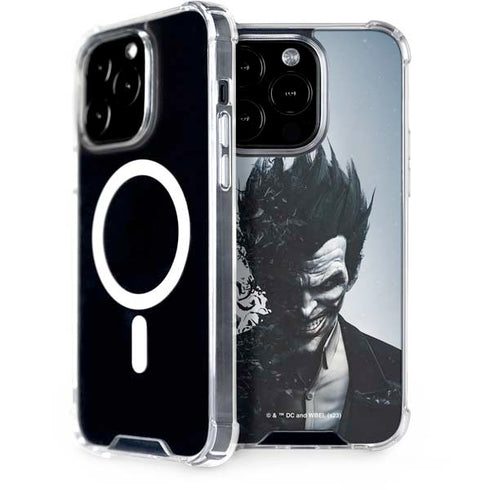 DC Comics Arkham Origins Joker Arkham iPhone 15 Pro MagSafe Case