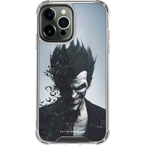 DC Comics Arkham Origins Joker Arkham iPhone 14 Pro Max Clear Case