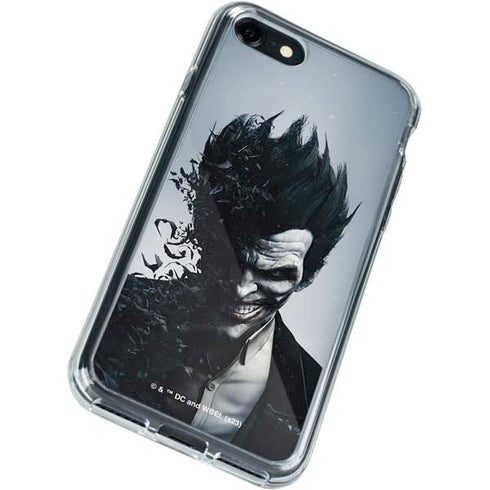 DC Comics Arkham Origins Joker Arkham iPhone SE (2nd & 3rd Gen) Clear Case