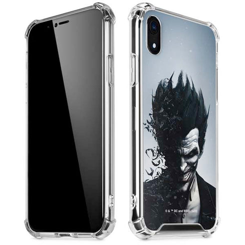 DC Comics Arkham Origins Joker Arkham iPhone XR Clear Case