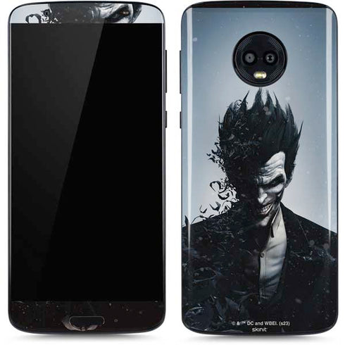 DC Comics Arkham Origins Joker Arkham Moto G6 Skin