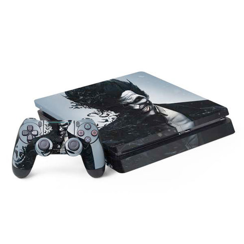 DC Comics Arkham Origins Joker Arkham PS4 Slim Bundle Skin