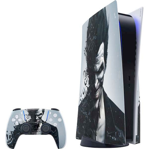 DC Comics Arkham Origins Joker Arkham PS5 Bundle Skin