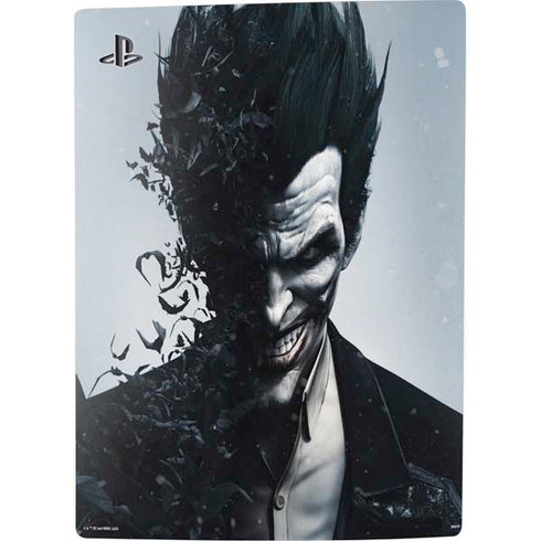 DC Comics Arkham Origins Joker Arkham PS5 Console Skin