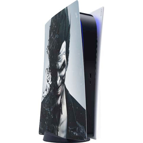 DC Comics Arkham Origins Joker Arkham PS5 Digital Edition Console Skin