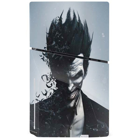 DC Comics Arkham Origins Joker Arkham PS5 Slim Disk Bundle Skin