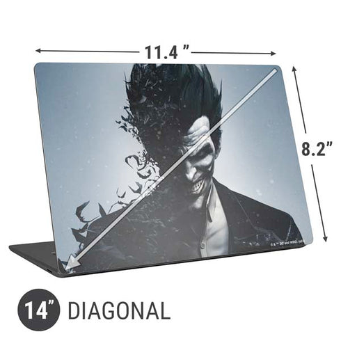 DC Comics Arkham Origins Joker Arkham Universal Laptop 14in (11.4 x 8.2in) Skin