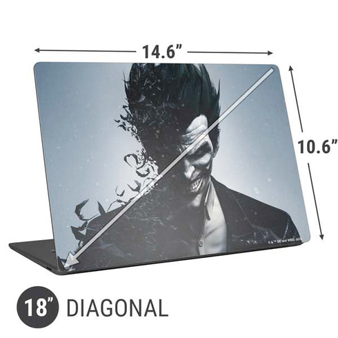 DC Comics Arkham Origins Joker Arkham Universal Laptop 18in (14.6 x 10.6in) Skin