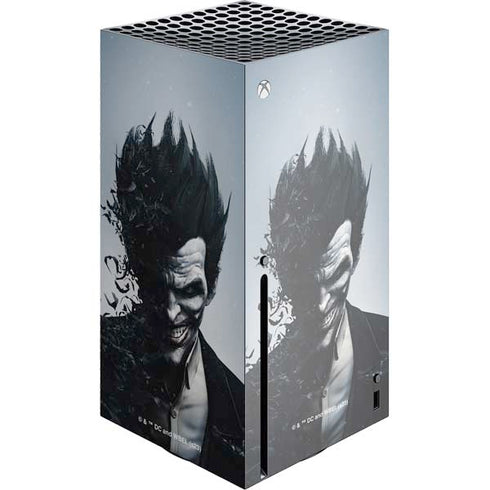 DC Comics Arkham Origins Joker Arkham Xbox Series X Console Skin