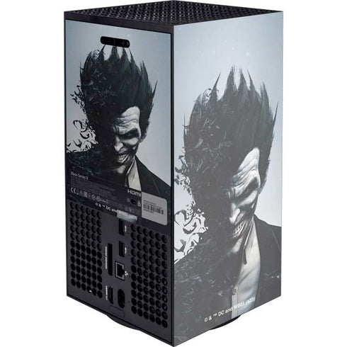 DC Comics Arkham Origins Joker Arkham Xbox Series X Console Skin