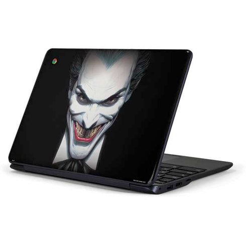 DC Comics The Joker Portrait by Alex Ross Samsung Chromebook Skin