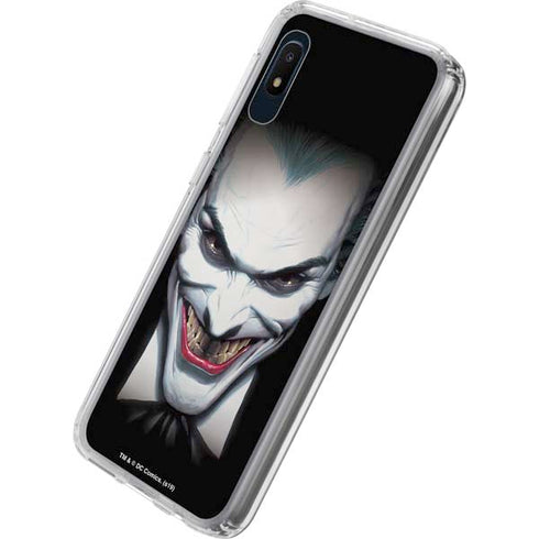 DC Comics The Joker Portrait by Alex Ross Galaxy A10e Clear Case