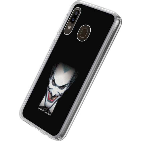 DC Comics The Joker Portrait by Alex Ross Galaxy A20 Clear Case