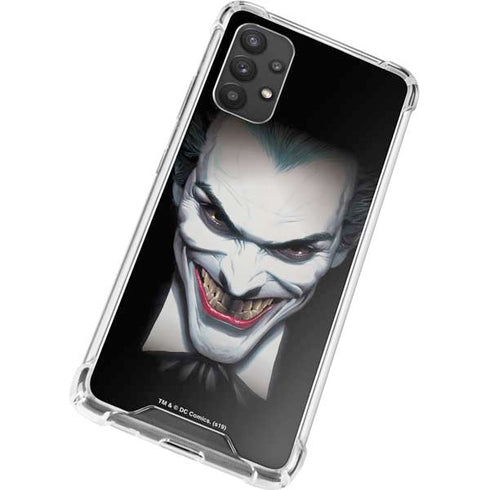 DC Comics The Joker Portrait by Alex Ross Galaxy A32 5G Clear Case