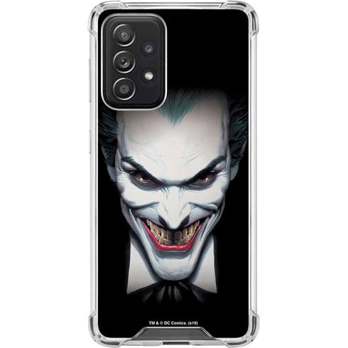 DC Comics The Joker Portrait by Alex Ross Galaxy A52 5G Clear Case