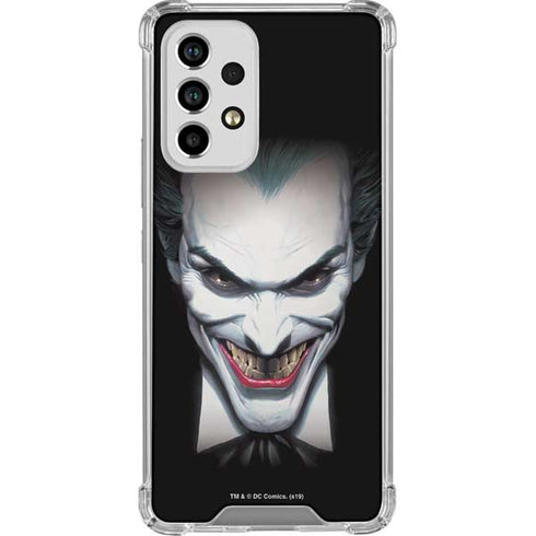 DC Comics The Joker Portrait by Alex Ross Galaxy A53 5G Clear Case