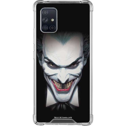 DC Comics The Joker Portrait by Alex Ross Galaxy A71 5G Clear Case