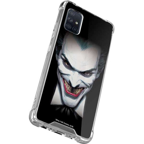 DC Comics The Joker Portrait by Alex Ross Galaxy A71 5G Clear Case