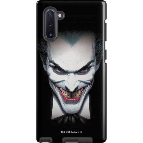 DC Comics The Joker Portrait by Alex Ross Galaxy Note 10 Pro Case