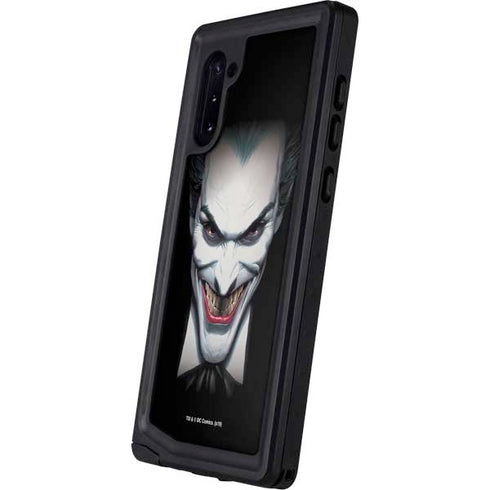 DC Comics The Joker Portrait by Alex Ross Galaxy Note 10 Waterproof Case