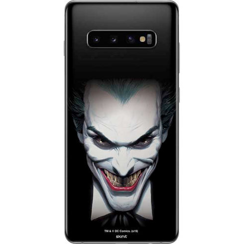 DC Comics The Joker Portrait by Alex Ross Galaxy S10 Plus Skin