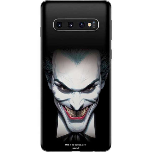DC Comics The Joker Portrait by Alex Ross Galaxy S10 Skin