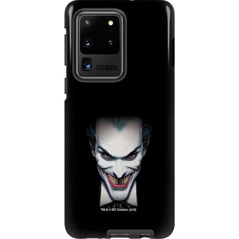 DC Comics The Joker Portrait by Alex Ross Galaxy S20 Ultra 5G Pro Case