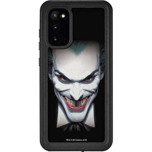 DC Comics The Joker Portrait by Alex Ross Galaxy S20 Waterproof Case