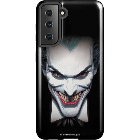 DC Comics The Joker Portrait by Alex Ross Galaxy S21 5G Pro Case