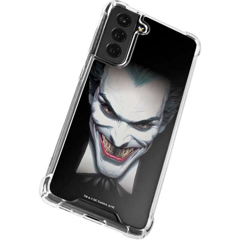 DC Comics The Joker Portrait by Alex Ross Galaxy S21 FE Clear Case