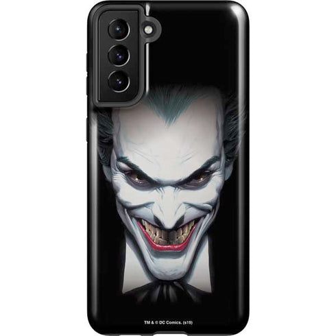 DC Comics The Joker Portrait by Alex Ross Galaxy S21 Plus 5G Pro Case