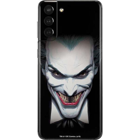 DC Comics The Joker Portrait by Alex Ross Galaxy S21 Plus 5G Skin