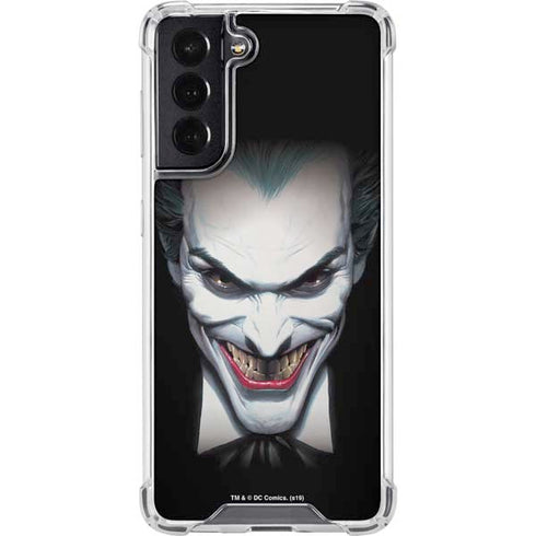 DC Comics The Joker Portrait by Alex Ross Galaxy S22 Clear Case