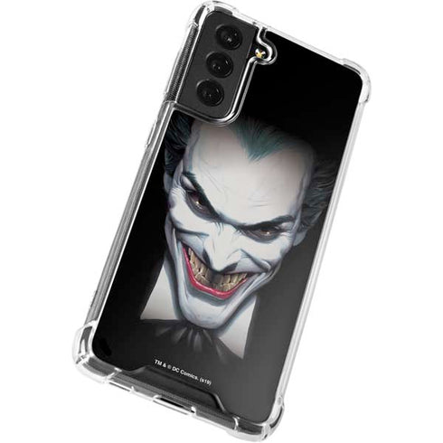 DC Comics The Joker Portrait by Alex Ross Galaxy S22 Plus Clear Case
