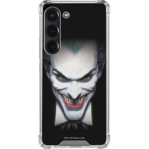 DC Comics The Joker Portrait by Alex Ross Galaxy S23 Clear Case