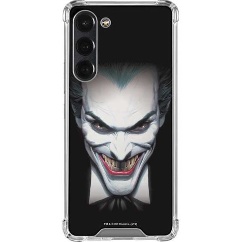 DC Comics The Joker Portrait by Alex Ross Galaxy S23 Plus Clear Case