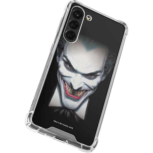 DC Comics The Joker Portrait by Alex Ross Galaxy S23 Plus Clear Case