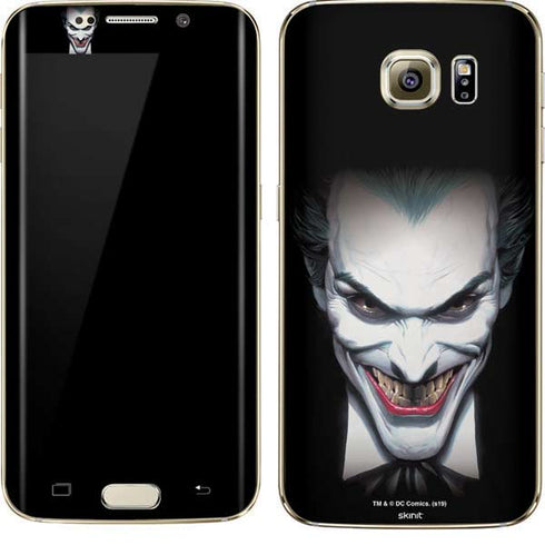 DC Comics The Joker Portrait by Alex Ross Galaxy S7 Edge Skin