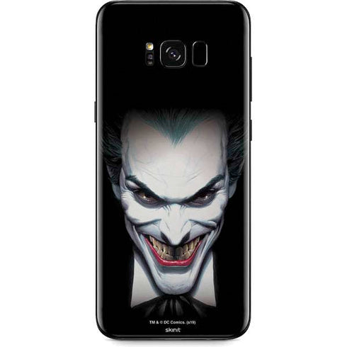 DC Comics The Joker Portrait by Alex Ross Galaxy S8 Plus Skin