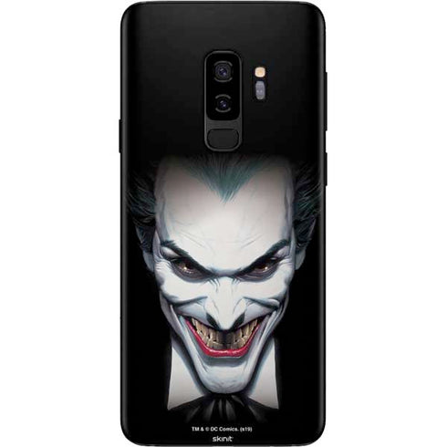 DC Comics The Joker Portrait by Alex Ross Galaxy S9 Plus Skin
