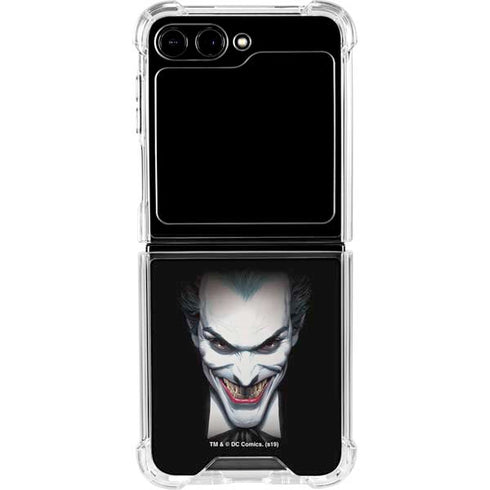 Joker by Alex Ross Galaxy Z Flip5 5G Clear Case