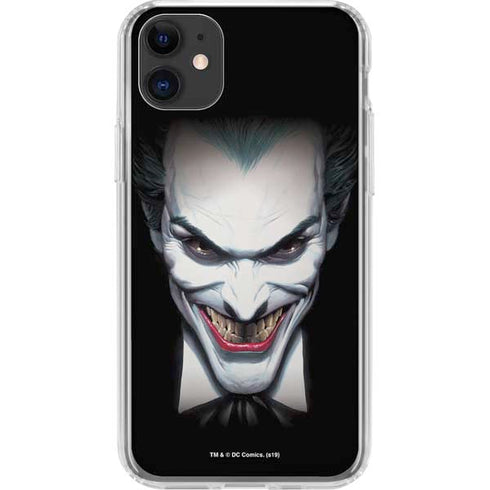 Joker by Alex Ross iPhone 11 Clear Case
