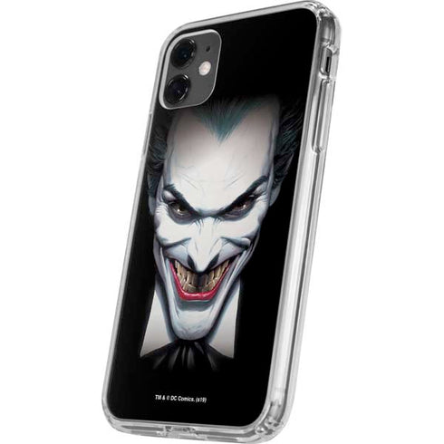 Joker by Alex Ross iPhone 11 Clear Case