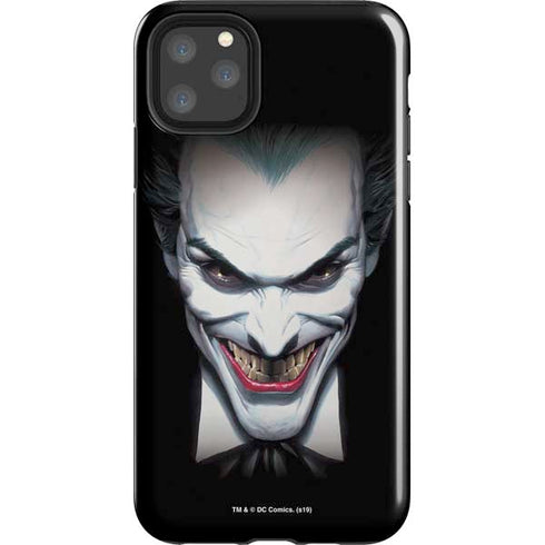DC Comics The Joker Portrait by Alex Ross iPhone 11 Pro Max Impact Case